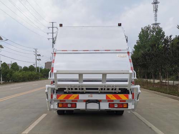 陜汽軒德國(guó)六12方壓縮式垃圾車(chē)